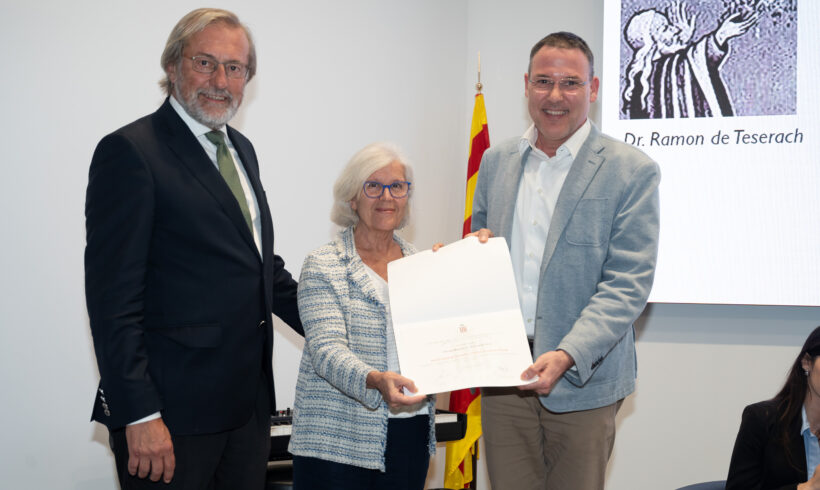 CECAS és guardonat amb el Premi Ramon de Teserach 2024 de l’Acadèmia de Ciències Mèdiques i de la Salut de Catalunya i de Balears