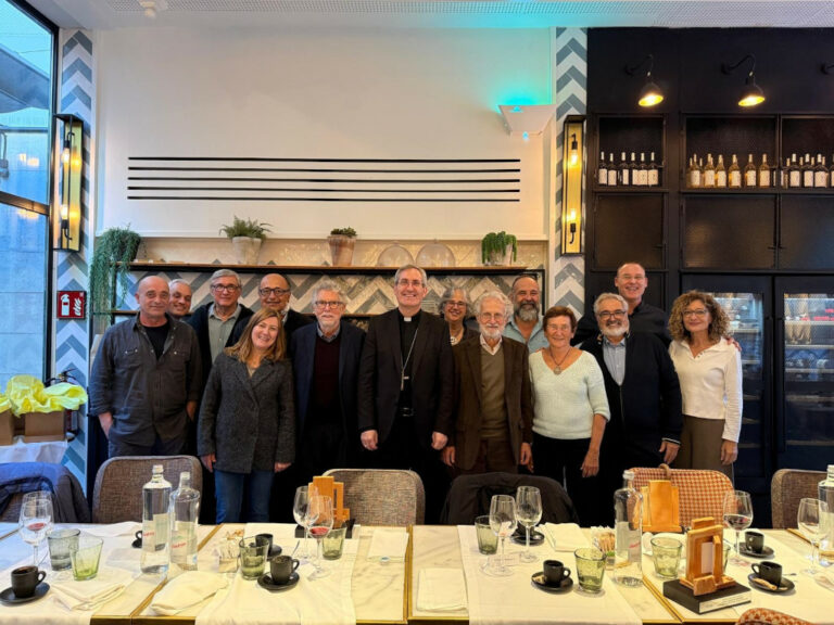 Dinar de comiat dels patrons sortints de la Fundació CECAS