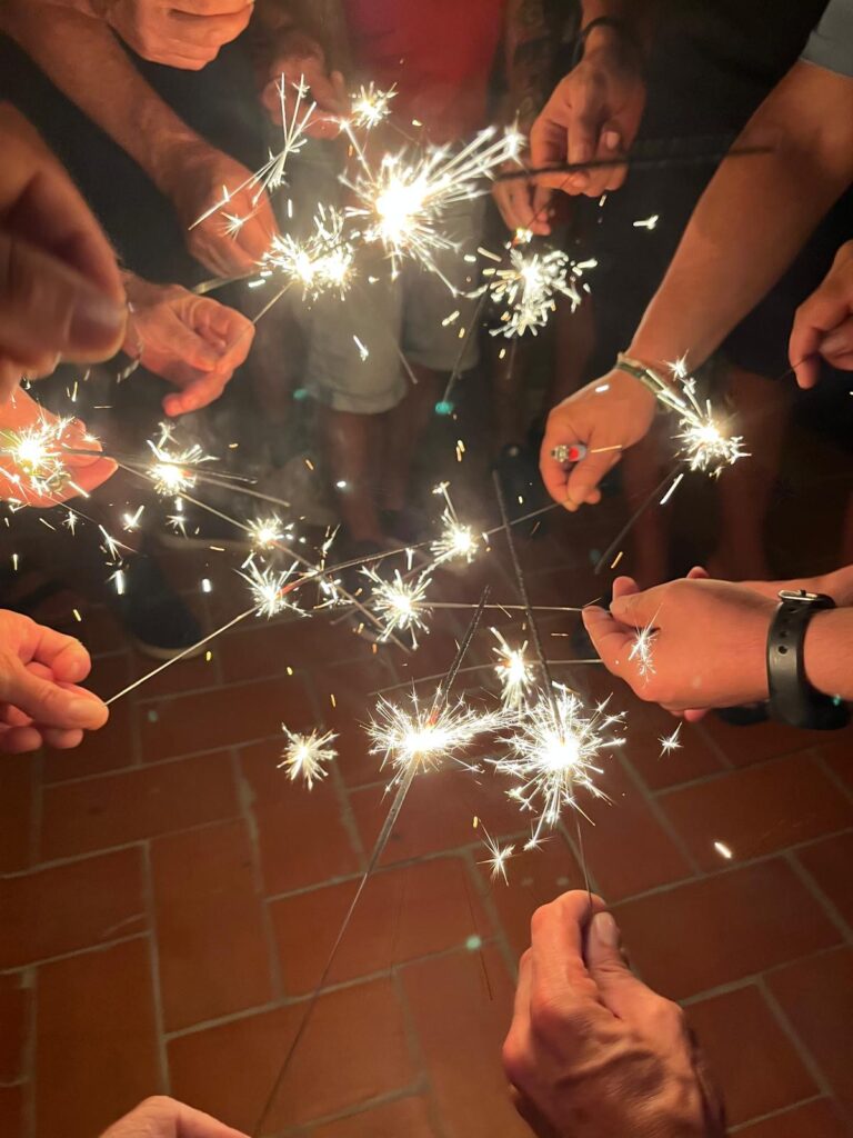 Celebració de la revetlla de Sant Joan a la Comunitat d’Homes en Fase d’Acollida
